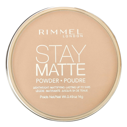 Rimmel London, Stay Matte, легкая матирующая пудра, 004 Sandstorm, 14 г (0,49 унции)