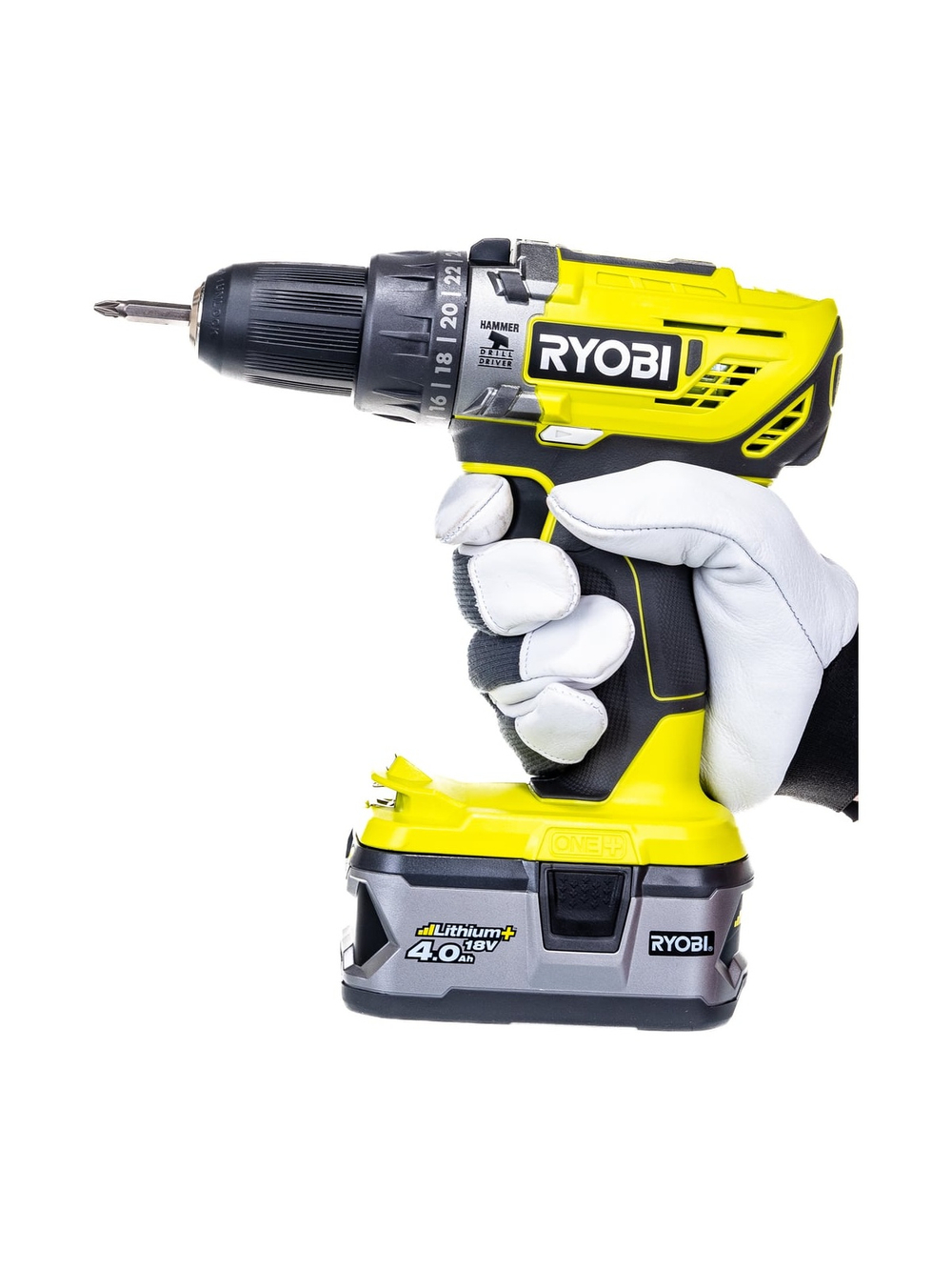 Ударная дрель-шуруповерт Ryobi ONE+ R18PD3-242S 5133003820
