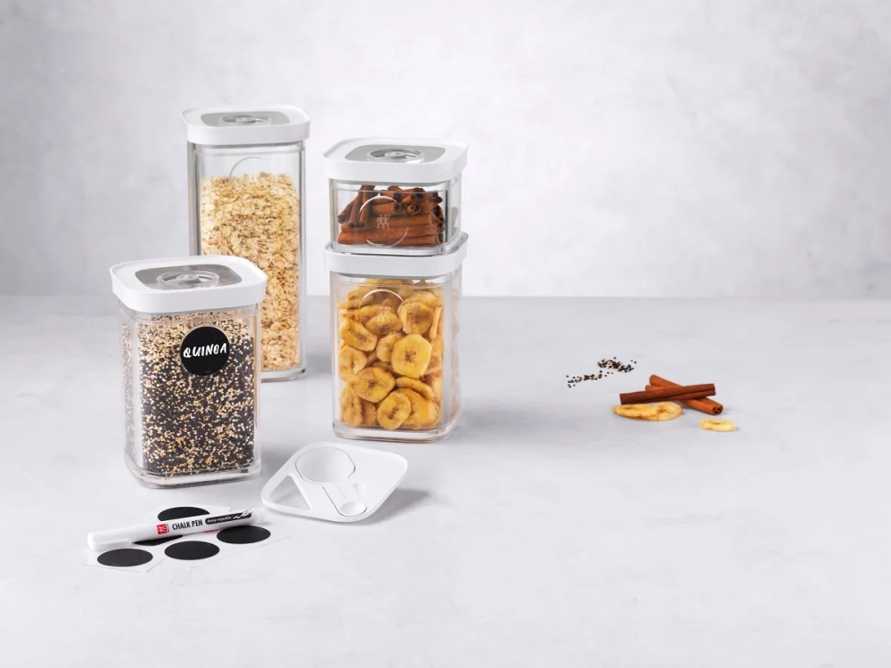 Zwilling Набор пластиковых контейнеров Fresh & Save Cube S серый EAN 4009839665448