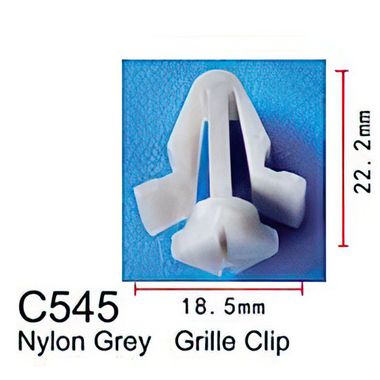 Клипса для крепления внутренней обшивки а/м Ниссан пластиковая (100шт/уп.) Forsage клипса C0545Black(Nissan)