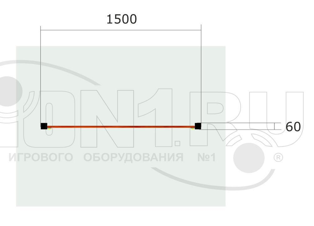 Барьер H=500 СПЛ004 для дрессировки собак
