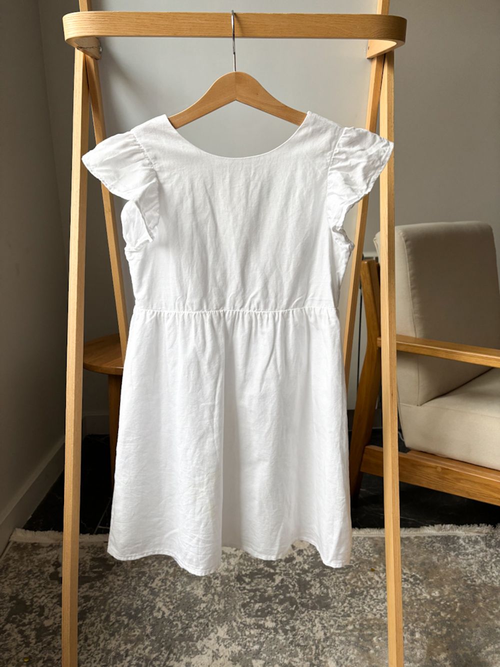 Хлопковое платье Benetton, 128