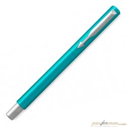 Перьевая ручка Parker Vector Standard F01 зелено-голубая (2025460)