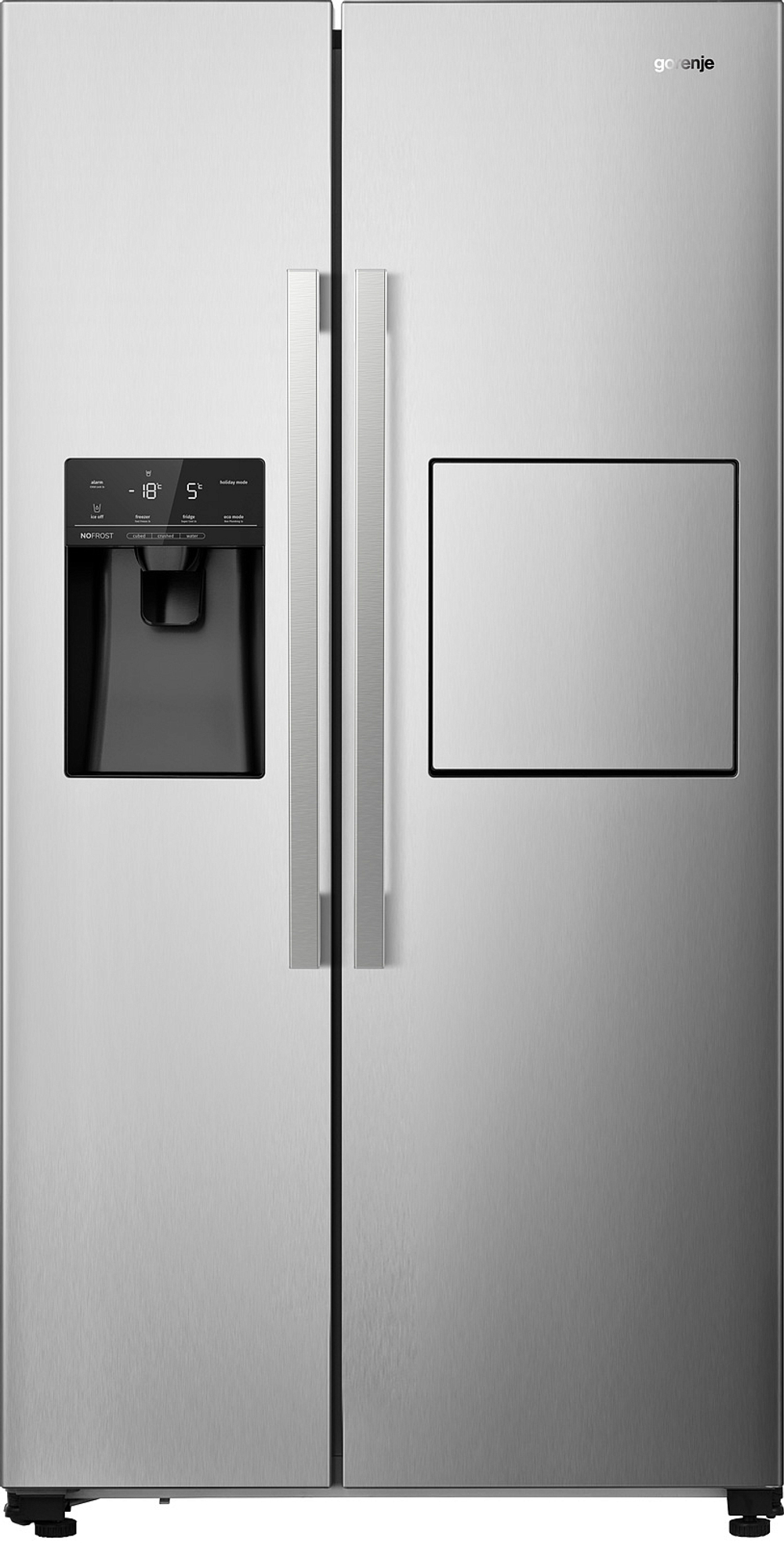 Отдельностоящий холодильник Gorenje NRS9181VXB