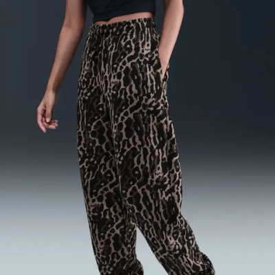 IB2366-010 Брюки Nike Phoenix Fleece Hr Os Aop Pnt W