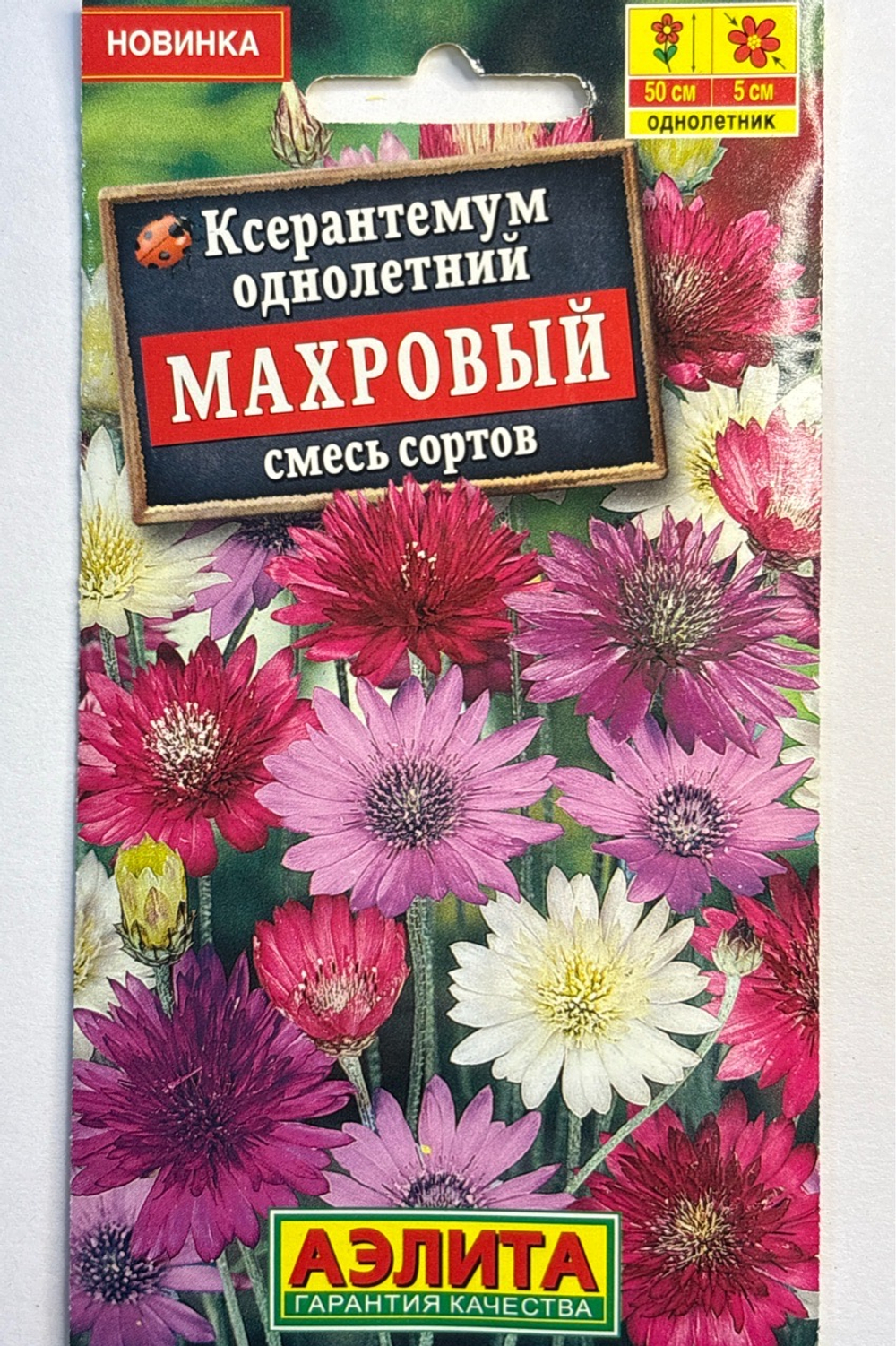 Ксерантемум Махровый, смесь сортов СМЦ-787