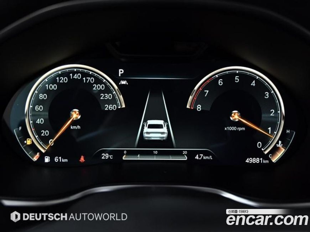 Genesis G80 (RG3) Бензин 2.5 Turbo 2WD (06.2021)