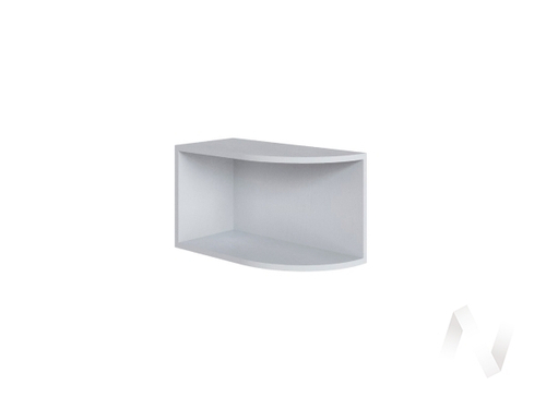 Антресоль углов. зав. радиусное Мадрид 0;25 300 (белый)