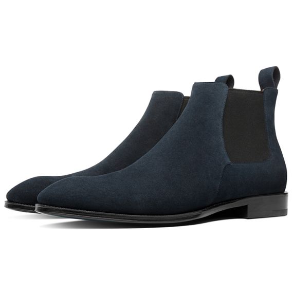 Thom Wills Chelsea Boot 'Deep Blue'