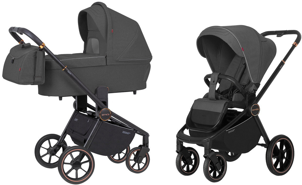 Коляска 2 в 1 Carrello Epica CRL-8510/1 Iron Grey