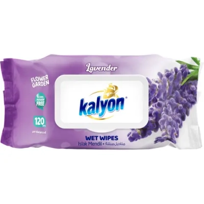 Kalyon Влажные салфетки Lavender 120шт