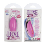 Изогнутый розовый вибростимулятор Luxe (Цвет: розовый)