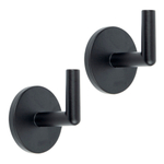 Крючок-держатель для штор, арт. К21-8 Мirtex черный L3см (2 шт)