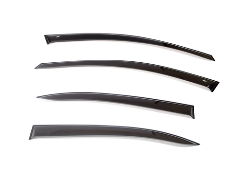 Дефлекторы боковых окон Cobra Tuning на Hyundai Sonata NF седан 2004 арт.H22104