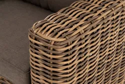 "Палермо" кресло из искусственного ротанга, цвет соломенный