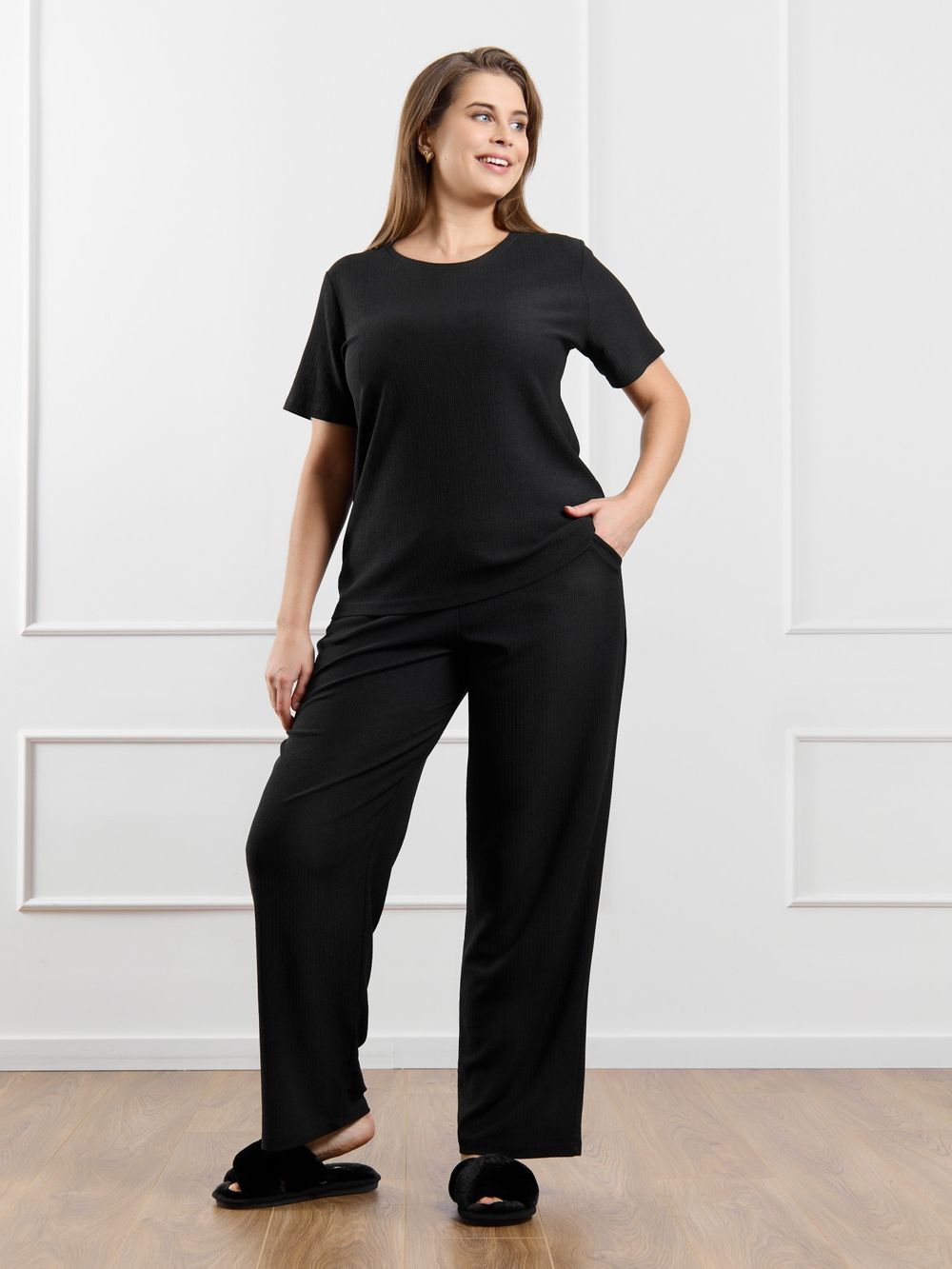 Футболка Рената-4 Виотекс ЧЁРНЫЙ