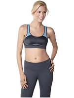 Спортивный бюстгальтер Jenifer Active 90D черно-белый