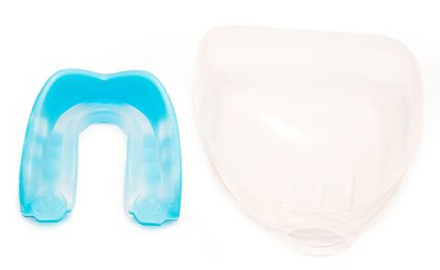 Капа одночелюстная Rekoy, пластиковый бокс, синий