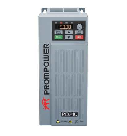 Преобразователь частоты Prompower  PD210-A4075B, 380В, 17/25А, 7.5/11кВт