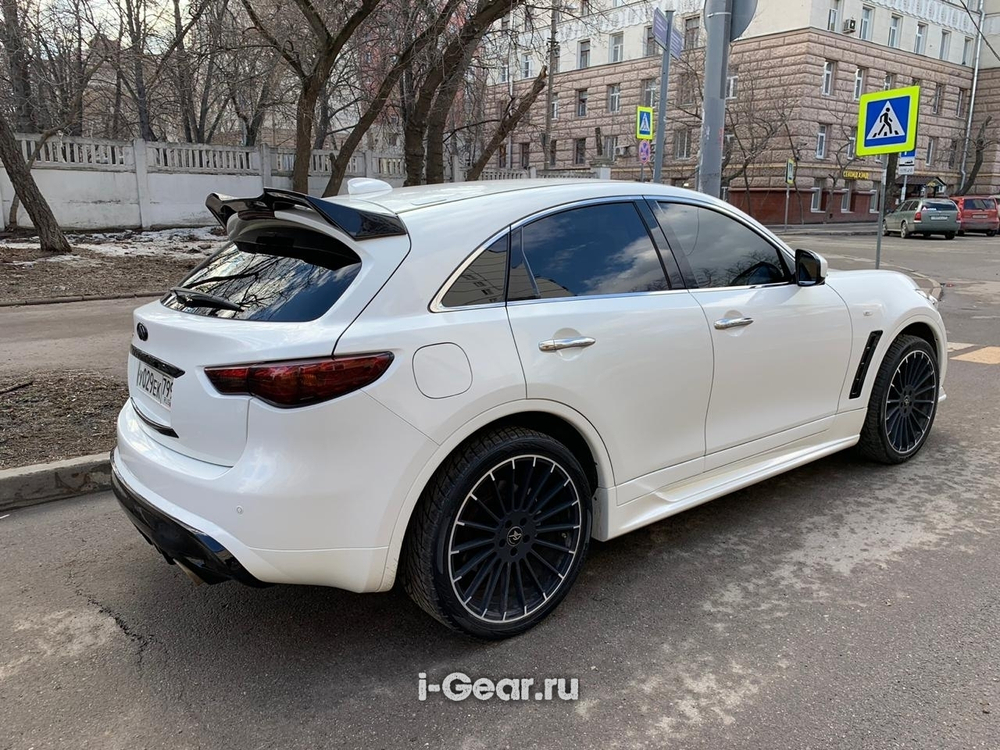 Спойлер багажника ver4 Infiniti fx35 fx37 fx50 fx30d qx70d