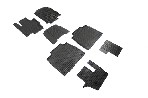 Резиновые коврики Сетка для Mercedes-Benz GLS-Class II X167 2019-н.в., Seintex.94405