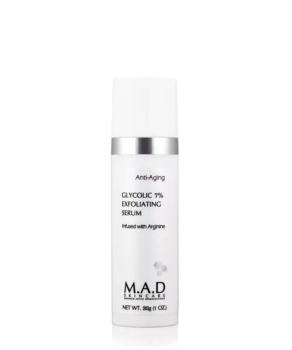 M.A.D. GLYCOLIC 7% EXFOLIATING SERUM Отшелушивающая сыворотка с 7% гликолевой кислотой