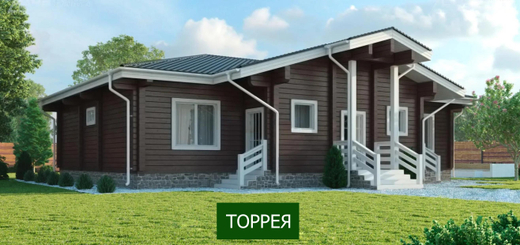 Домокомплект клееный брус"Торрея" S-170,64
