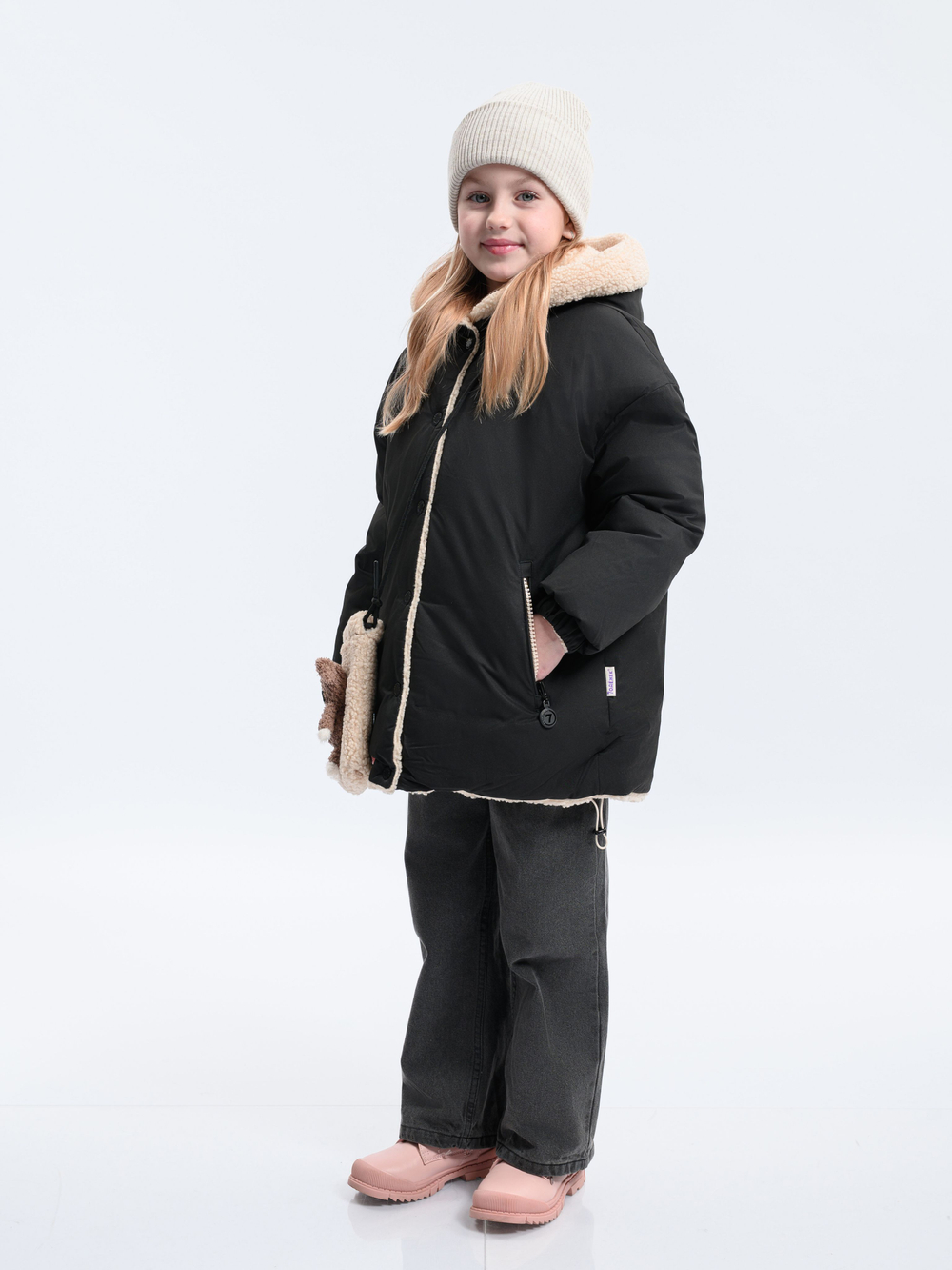 Куртка Еврозима двухсторонняя Тедди