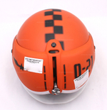 Шлем открытый OSBE TORNADO, оранжевый матовый с графикой