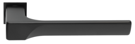 Дверные ручки Morelli Luxury FIORD-SM NERO Цвет - Черный