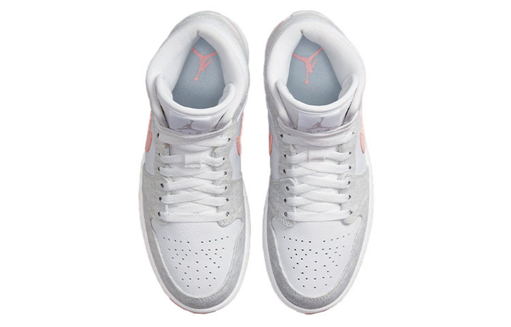 Кроссовки Jordan Air Jordan 1 Mid Se "Light Iron Ore" (Женская размерная сетка)