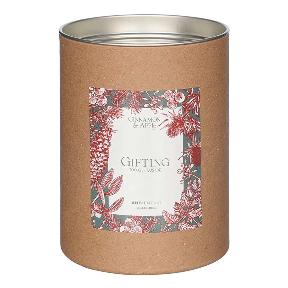 Свеча ароматическая Gifting, Cinnamon&Apple (новая), 40 ч