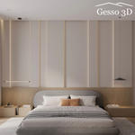 Гипсовая панель Simple-5 LED