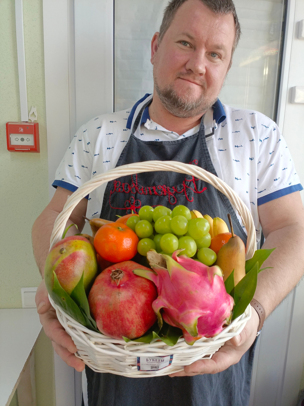 Корзина с фруктами