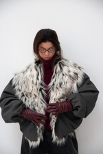 Куртка с эко-мехом FINN