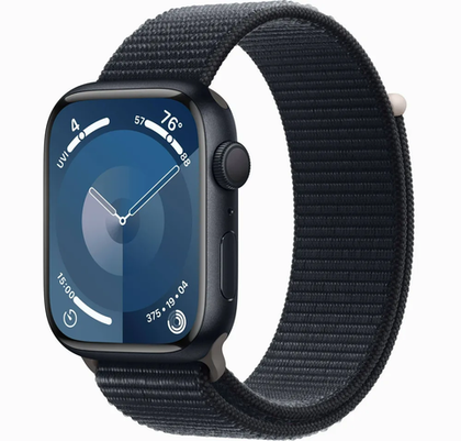 Умные часы Apple Watch Series 9 45mm Midnight Al Midnight SL GPS (MR9C3)