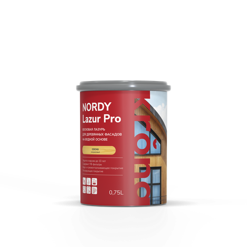 Лазурь восковая KRONA NORDY LAZUR PRO 0,75л орегон