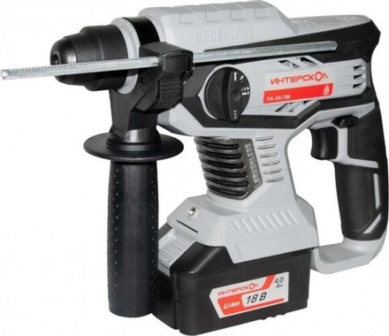 Перфоратор аккумуляторный ИНТЕРСКОЛ ПА-24/18В (1х4.0 Ач) 579.4.1.70