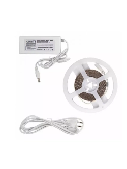 Комплект Светодиодная лента  GLS-2835-120-9.6-12-PRO-6-5м