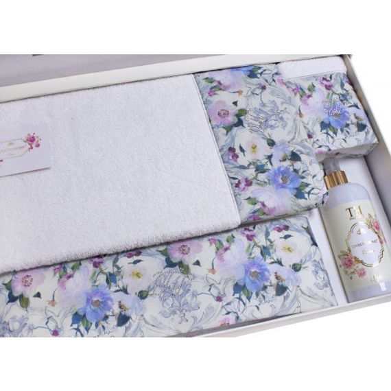 Набор полотенец Cava 3 предмета + ароматизатор TIVOLYO HOME