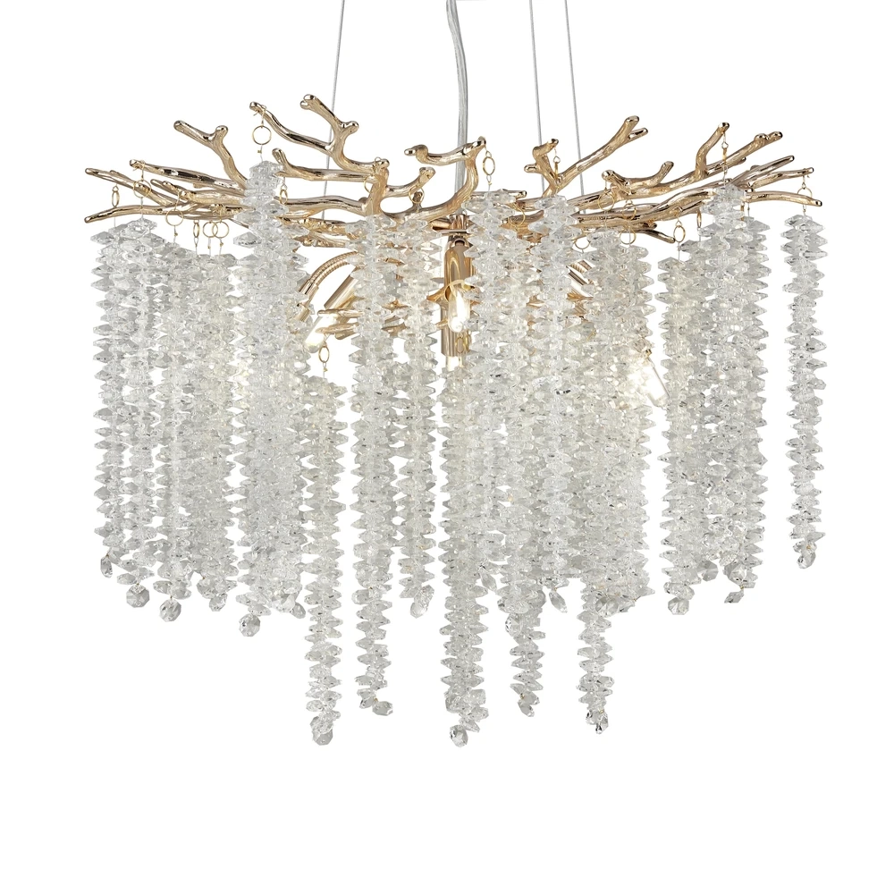 Подвесная люстра Freya MINERAL FR1010PL-06G