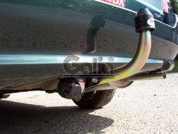 Фаркоп оцинкованный Galia H015A для Honda Civic универсал 1996-2000(паспорт и сертификат в комплекте)(без электрики)