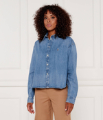 Джинсовая рубашка POLO RALPH LAUREN - голубой(211890707)