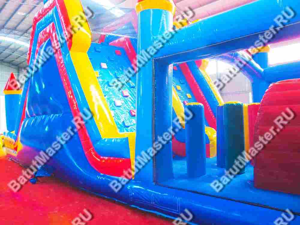 Надувная полоса препятствий "Царский забег", 18*5*6