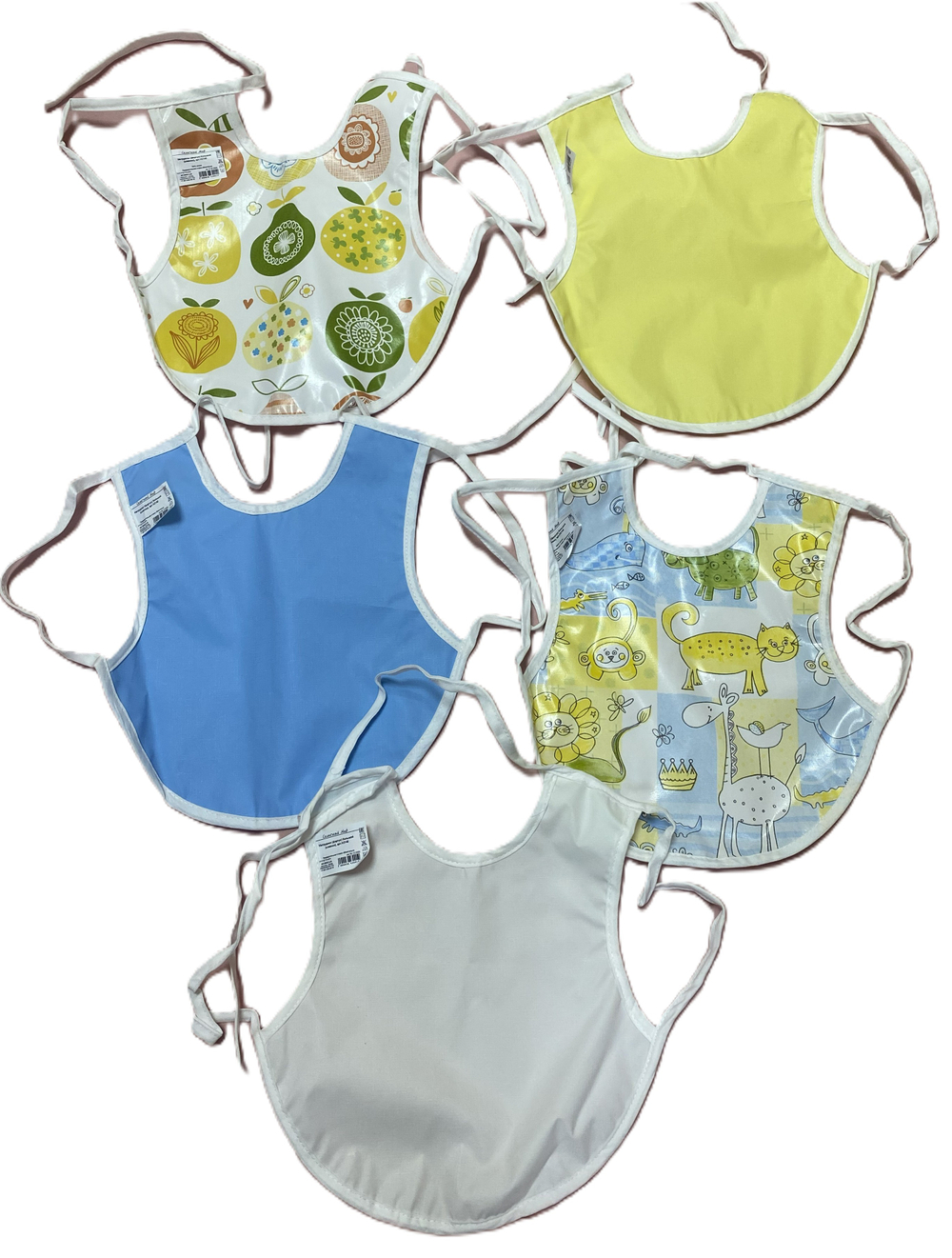 Нагрудник (фартук) большой из клеенки на завязках и с креплениями на плечи