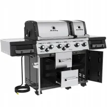 Газовый гриль Broil King Imperial 690 IR, 8 горелок, вертел, чёрный (с ИК-горелкой)