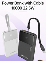 Повербанк (PowerBank) 10000mAh портативный с индикацией заряда GX-652A
