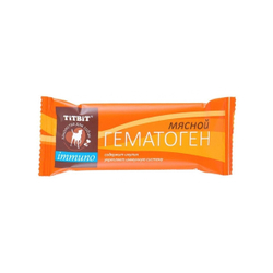 Лакомство TiTBiT для собак Гематоген мясной classic, 16 упаковок