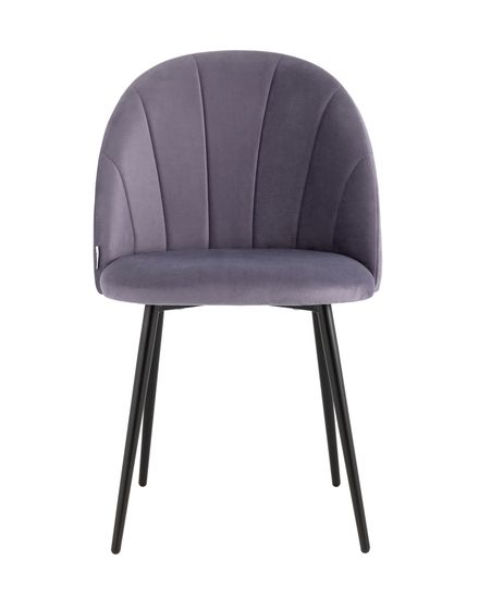 Стул Логан велюр пыльно-сиреневый