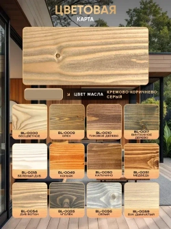 Масло для дерева дуб вотан 0,9л, DIV Universal